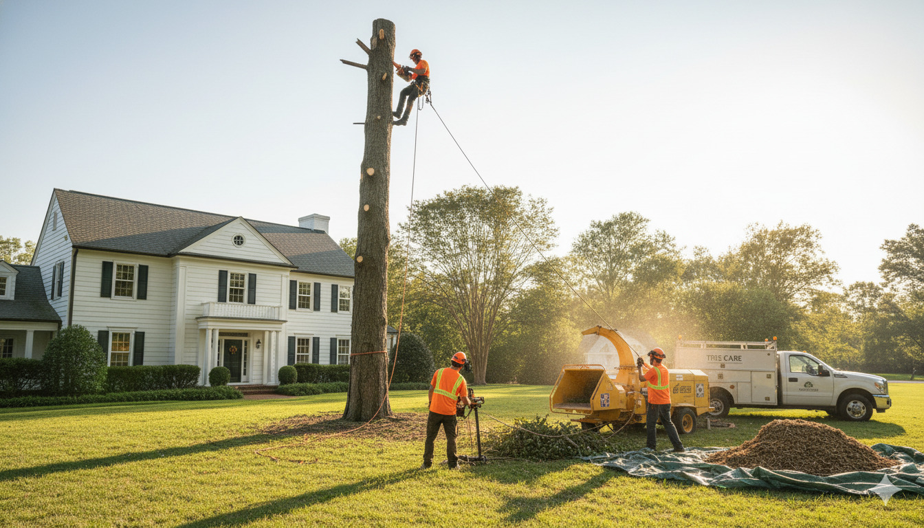 Safe tree removal service